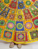 Yellow Color Cotton Navratri Chaniya Choli