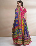 Pink Color Cotton Navratri Chaniya Choli