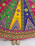 Pink Color Cotton Navratri Chaniya Choli