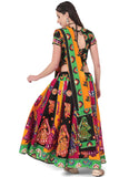 Navratri Special Amazing Black & yellow Color Lehenga Choli