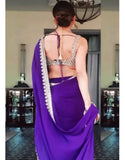 Malaika Arora In Purple Saree