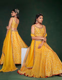 Elegant Yellow Color Designer Lehenga Choli
