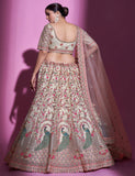 Cream Color Designer Bridal Lehenga Choli