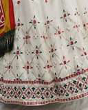 White Color Designer Embroidered Sequince Work Lehenga Choli