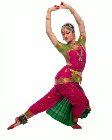 Pink & Green Folk Dance Dress