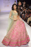 Bollywood Designer Printed Pink Lahenga