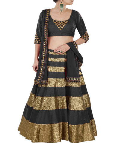 Navratri Special Black Color Chaniya Choli