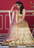 Beautiful Lime Yellow Color Designer Lehenga Choli