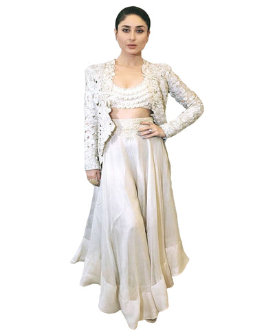 Cream Color Lehenga By kareena kapoor