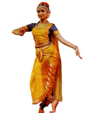 Yellow Bhatatnatyam Dance Dress