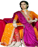 Designer three Color Pakistani Suit