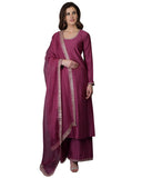 Designer Purple Color Pakistani Suit