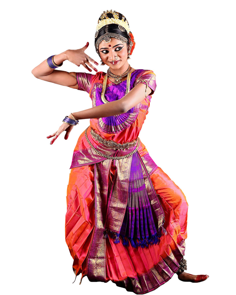 purple bharatanatyam dress colour combinations Pinterest