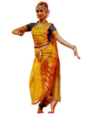Yellow And Blue Folk Dance Dress