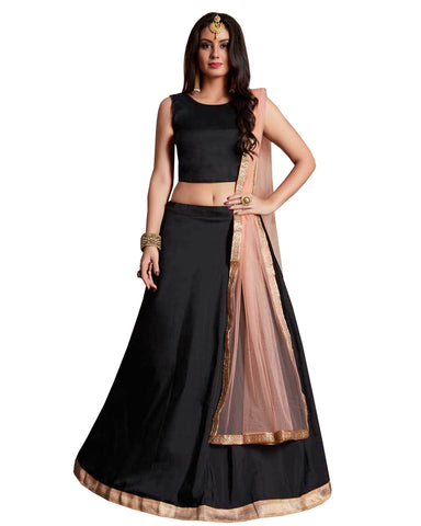 Navratri Special Designer Black Chaniya Choli