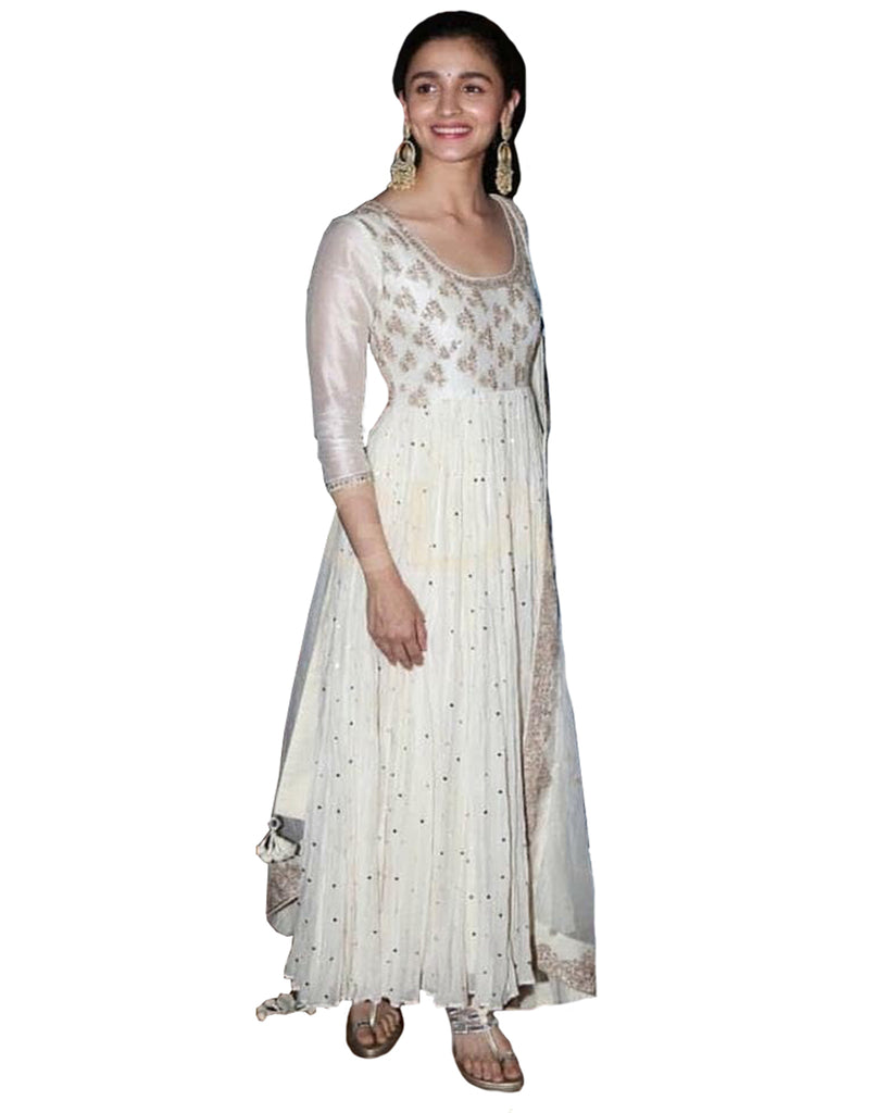 Alia Bhatt's Beautiful Looks In White Dresses