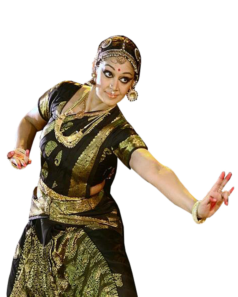 Black Bhatatnatyam Dance Dress – Sulbha Fashions