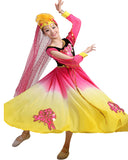 Pink Yellow Dance Dress