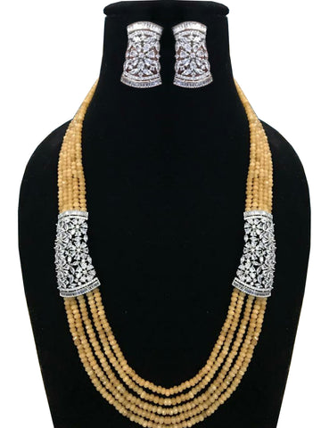 Orignal Beautiful Dabi Kundan Flower Long Set