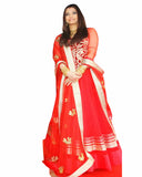 Bollywood Red Color Aiswarya Rai Anarkali Gown