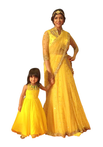 A Pinch Of Glamour High Low Dress For Mom And Daughter