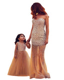 Skin Color  Mother Daughter Gown