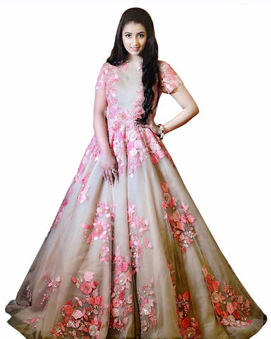 Pista Color Designer Gown