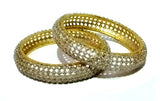 Beautiful Fashion Bangle with American Diamond Stones and Base Metal as Brass with Stones