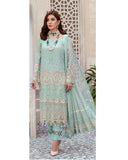 Beautiful Light Blue Color Georgette Heavy Embroidery Salwar Suit for Special Occasion