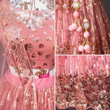 Designer Party wear Pink Lehenga Choli