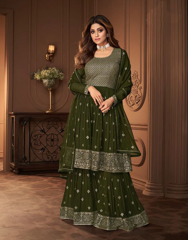 Designer Party wear Palazzo Suit – Sulbha Fashions