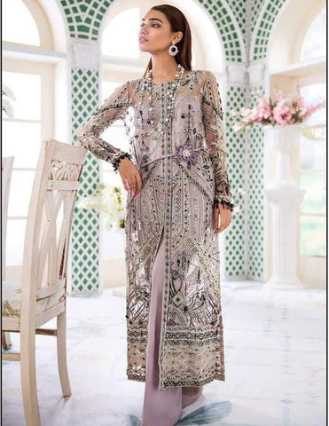 Light Pink Designer Palazzo Suit