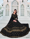 Black Color Sequence Designer lehenga Choli