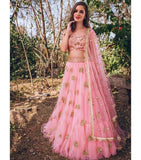Pink designer Lehenga Choli