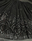 Black Color Sequence Designer lehenga Choli