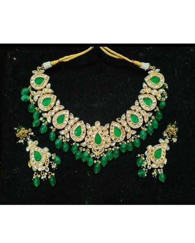 High Quality Kundan with Back Meenakari Set