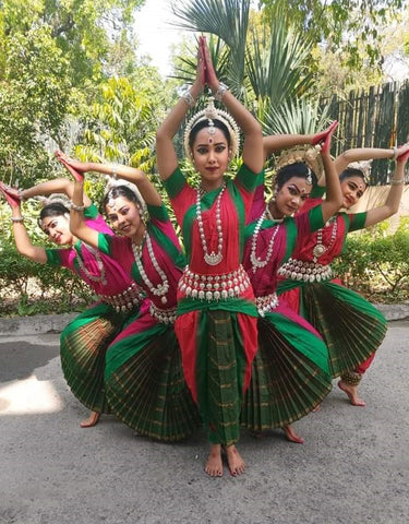 Bharatnatyam Dance Dress Sulbha Fashions Bharatnatyam Dance Dress Sulbha Fashions