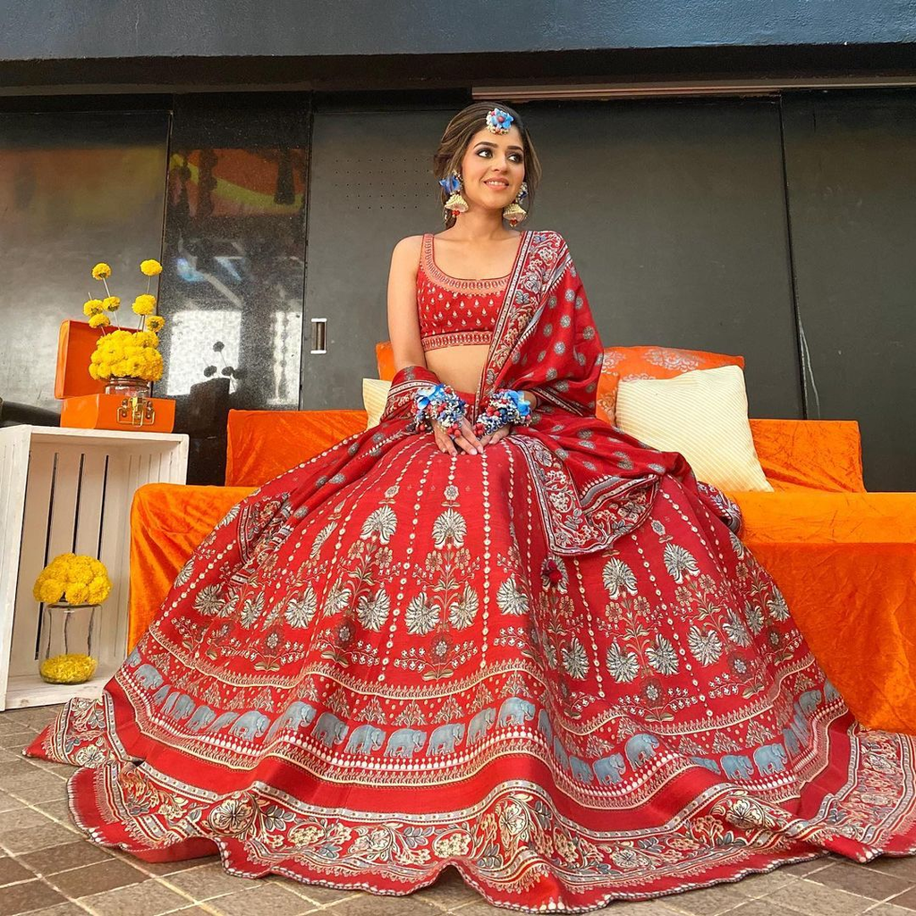 Bridal Lehenga For Reception | Punjaban Designer Boutique