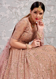 Rose Taupe Color Navratri Special Designer Lehenga Choli