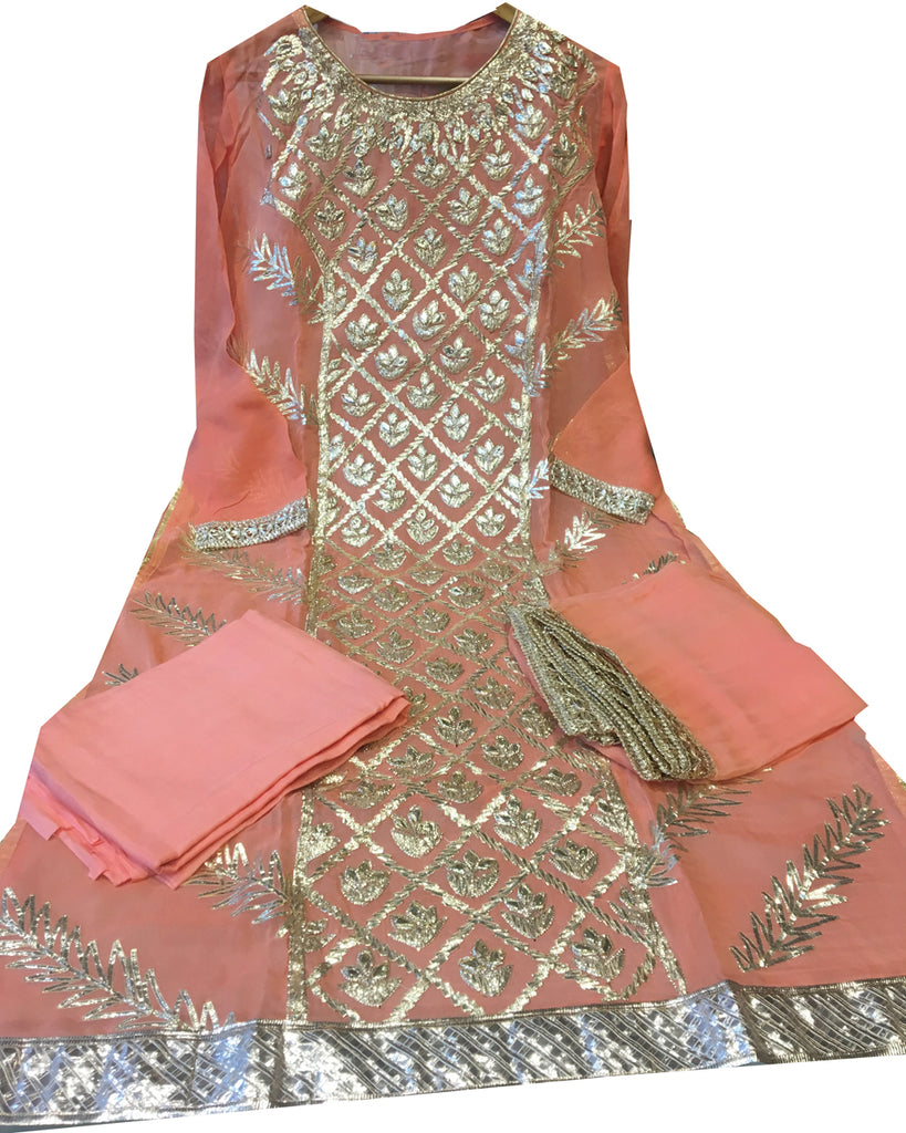 Buy Ranas Anarkali Gota Patti Suit Online | Suits & Gowns | Ranas