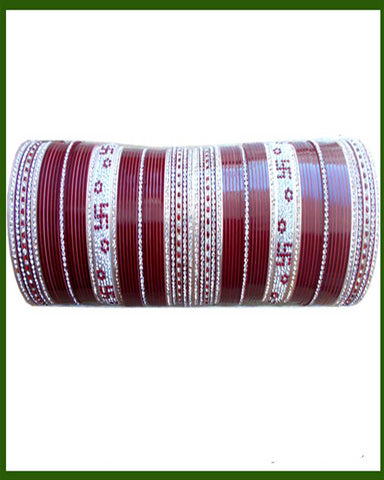 Wedding Maroon Chuda