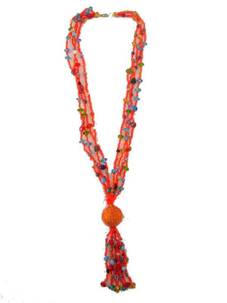Red and Multy color Necklace