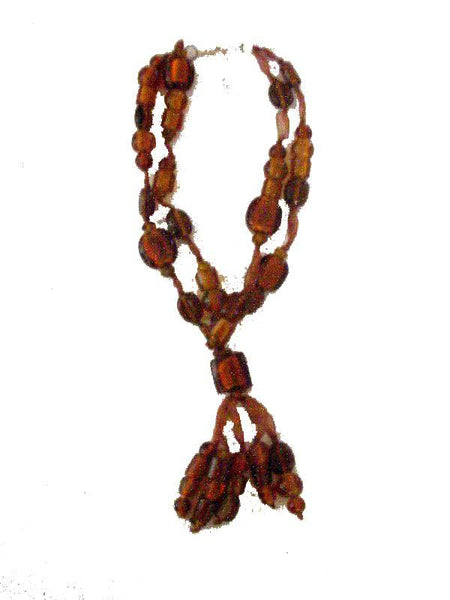 Brown Beads Necklace