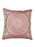 Silk Embroidered Cushion Cover
