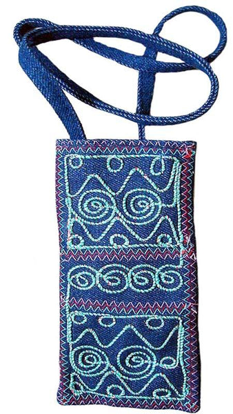 Blue Full Designer Mobile Bag Bag