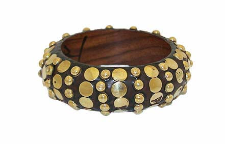 Golden & Brown wooden Bracelets