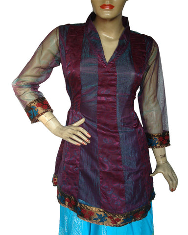 Two tone kurti