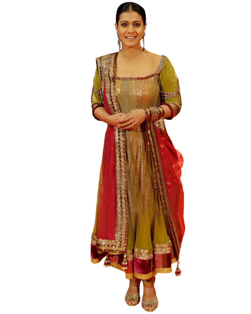 Kajol Green salwar kameez Kajol Green salwar kameez