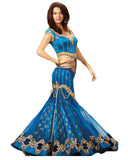 Blue Dazzling Lehnga