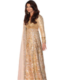 Bollywood Golden Gown